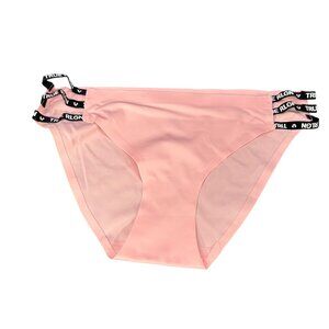 True Religion Womens Size Small Panty Brief Strappy Sides Ultra-Soft Pink NWOT